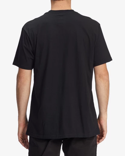 BILLABONG Kamea Hawaii Short Sleeve T-Shirt BLACK 4 BILLABONG Kamea Hawaii Short Sleeve T-Shirt BLACK - Image 4