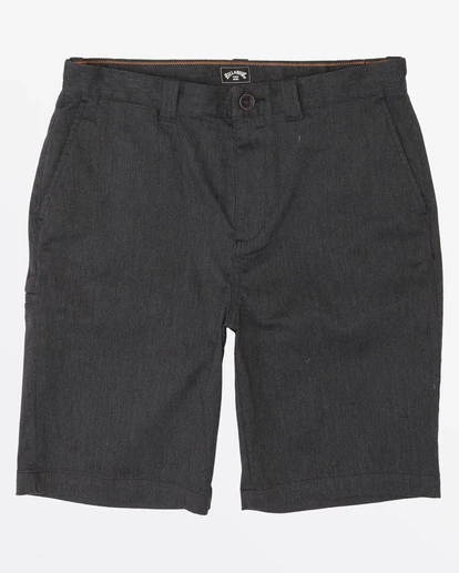 BILLABONG Carter Stretch Short 21" DARK KHAKI 2 BILLABONG Carter Stretch Short 21" DARK KHAKI - Image 2