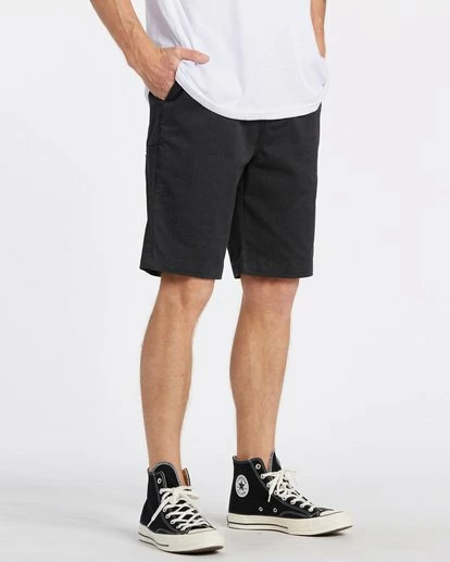 BILLABONG Carter Stretch Short 21" DARK KHAKI 10 BILLABONG Carter Stretch Short 21" DARK KHAKI - Image 10