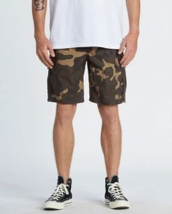 BILLABONG Scheme Cargo Short 21" CHARCOAL CAMO -Mens Accessories Sales 2022 m2361bsc billabongw mcm frt1 1