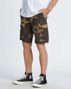 BILLABONG Scheme Cargo Short 21" CHARCOAL CAMO -Mens Accessories Sales 2022 m2361bsc billabongw mcm sd1 1