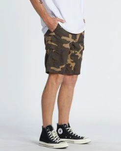 BILLABONG Scheme Cargo Short 21" CHARCOAL CAMO -Mens Accessories Sales 2022 m2361bsc billabongw mcm sd2 1