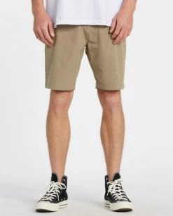 BILLABONG A/Div Surftrek Heather Short 20" KHAKI HEATHER -Mens Accessories Sales 2022 m2421bsh billabongw khh frt1