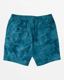 BILLABONG A/Div Surftrek Perf Elastic Short 18" DARK TEAL TIE DYE 12 BILLABONG A/Div Surftrek Perf Elastic Short 18" DARK TEAL TIE DYE -Mens Accessories Sales 2022 m2461bsp billabongf dty bck1 1