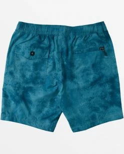 BILLABONG A/Div Surftrek Perf Elastic Short 18" DARK TEAL TIE DYE 13 BILLABONG A/Div Surftrek Perf Elastic Short 18" DARK TEAL TIE DYE -Mens Accessories Sales 2022 m2461bsp billabongf dty bck2 1