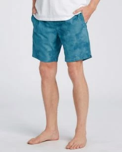 BILLABONG A/Div Surftrek Perf Elastic Short 18" DARK TEAL TIE DYE 18 BILLABONG A/Div Surftrek Perf Elastic Short 18" DARK TEAL TIE DYE -Mens Accessories Sales 2022 m2461bsp billabongw dty sd2 1