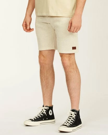 BILLABONG Balance Sweat Short 19" STONE 3 BILLABONG Balance Sweat Short 19" STONE - Image 3