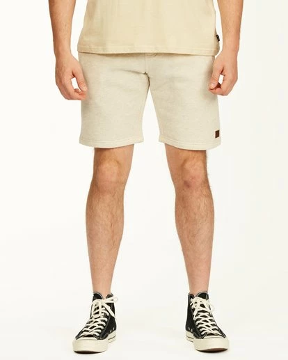 BILLABONG Balance Sweat Short 19" STONE 6 BILLABONG Balance Sweat Short 19" STONE - Image 6