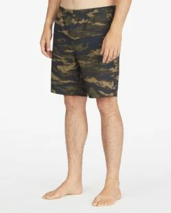 BILLABONG Transport Elastic Shorts 18" MILITARY -Mens Accessories Sales 2022 m2512bte billabongw cmm sd1 1