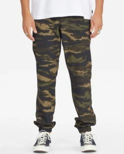 BILLABONG A/Div Transport Elastic Waist Pants CAMO