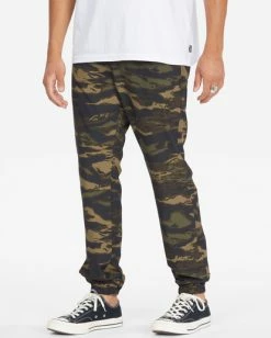 BILLABONG A/Div Transport Elastic Waist Pants CAMO -Mens Accessories Sales 2022 m3153btp billabongw cmm sd1 1