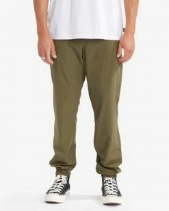 BILLABONG A/Div Transport Elastic Waist Pants CAMO -Mens Accessories Sales 2022 m3153btp billabongw mil frt1 1