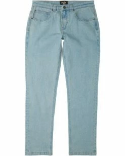 BILLABONG 73 Slim Straight Jeans OCEAN WASH -Mens Accessories Sales 2022 m3343bsj billabongf ido frt1 1