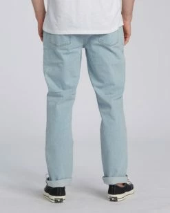 BILLABONG 73 Slim Straight Jeans OCEAN WASH -Mens Accessories Sales 2022 m3343bsj billabongwg ido bck1 1
