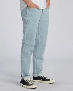 BILLABONG 73 Slim Straight Jeans OCEAN WASH -Mens Accessories Sales 2022 m3343bsj billabongwg ido sd1 1