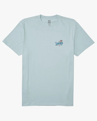BILLABONG Surf Tour Short Sleeve T-Shirt COASTAL BLUE 4 BILLABONG Surf Tour Short Sleeve T-Shirt COASTAL BLUE - Image 4