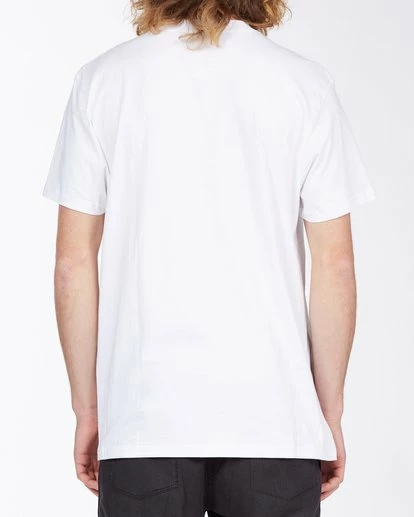 BILLABONG Cut Palm T-Shirt WHITE 3 BILLABONG Cut Palm T-Shirt WHITE - Image 3