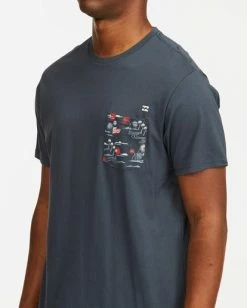 BILLABONG Team Pocket Short Sleeve T-Shirt NAVY 15 BILLABONG Team Pocket Short Sleeve T-Shirt NAVY -Mens Accessories Sales 2022 m4332btp billabongw nvy dtl1 1