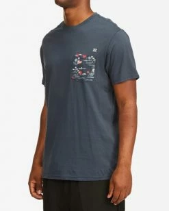 BILLABONG Team Pocket Short Sleeve T-Shirt NAVY 13 BILLABONG Team Pocket Short Sleeve T-Shirt NAVY -Mens Accessories Sales 2022 m4332btp billabongw nvy sd1 1
