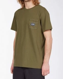 BILLABONG Team Pocket Mini T-Shirt MILITARY 8 BILLABONG Team Pocket Mini T-Shirt MILITARY -Mens Accessories Sales 2022 m4333btm billabongw mil sd1 1