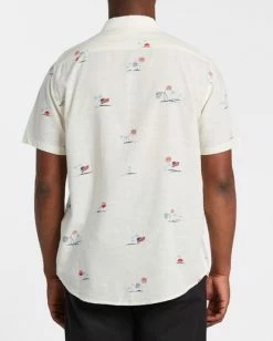 BILLABONG Sundays July Short Sleeve Shirt NAVY -Mens Accessories Sales 2022 m5152bsj billabongm ofw bck1 1