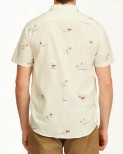 BILLABONG Sundays July Short Sleeve Shirt NAVY -Mens Accessories Sales 2022 m5152bsj billabongw ofw bck1 1