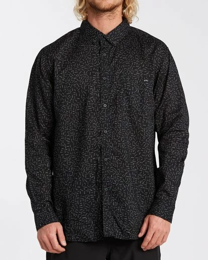 BILLABONG Sundays Mini Long Sleeve Shirt OXBLOOD 2 BILLABONG Sundays Mini Long Sleeve Shirt OXBLOOD - Image 2