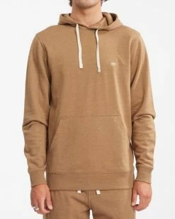 BILLABONG All Day Pullover Hoodie CLAY -Mens Accessories Sales 2022 m6403bap billabongw cly frt1 1