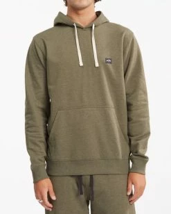 BILLABONG All Day Pullover Hoodie CLAY -Mens Accessories Sales 2022 m6403bap billabongw mil frt1 1