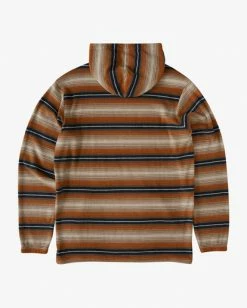 BILLABONG Flecker Sancho Pullover Hoodie STONE -Mens Accessories Sales 2022 m6403bsa billabongf stn bck1 1