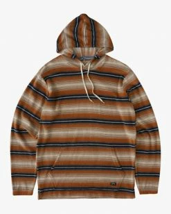 BILLABONG Flecker Sancho Pullover Hoodie STONE -Mens Accessories Sales 2022 m6403bsa billabongf stn frt1 1