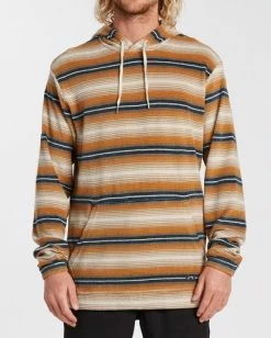 BILLABONG Flecker Sancho Pullover Hoodie STONE