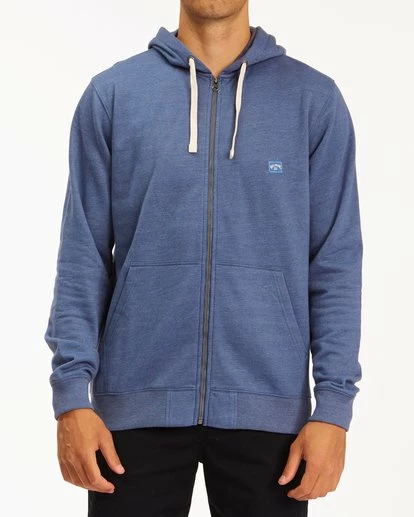 BILLABONG All Day Zip Hoodie BLACK 2 BILLABONG All Day Zip Hoodie BLACK - Image 2