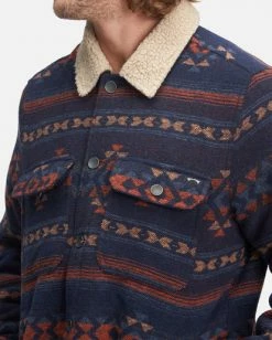 BILLABONG Barlow Sherpa Jacket CAMO -Mens Accessories Sales 2022 m7403bbs billabongw ngt dtl1