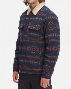 BILLABONG Barlow Sherpa Jacket CAMO -Mens Accessories Sales 2022 m7403bbs billabongw ngt sd1