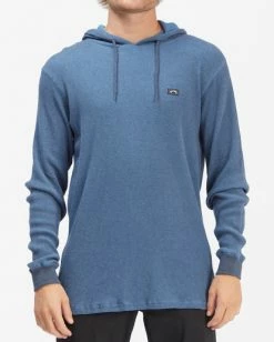 BILLABONG Keystone Pullover Thermal Hoodie LIGHT MARINE