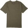 BILLABONG Mesa Slub Crew T-Shirt LT MILITARY