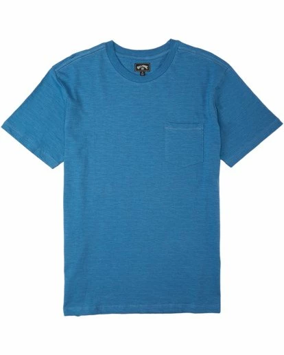 BILLABONG Mesa Slub Crew T-Shirt LT MILITARY 2 BILLABONG Mesa Slub Crew T-Shirt LT MILITARY - Image 2