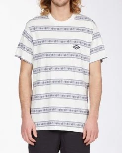 BILLABONG Austin Crew T-Shirt OFF WHITE