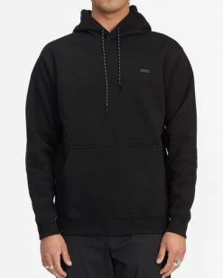 BILLABONG A/Div Shoreline Pullover Hoodie CLAY -Mens Accessories Sales 2022 ubyft00114 billabongw blk frt1 1