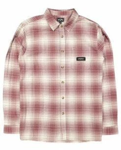 BILLABONG ARAFM Flannel Shirt OFF WHITE