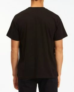 BILLABONG Runaround Crawford Short Sleeve T-Shirt BLACK -Mens Accessories Sales 2022 ubyzt00112 billabongw blk bck1 1